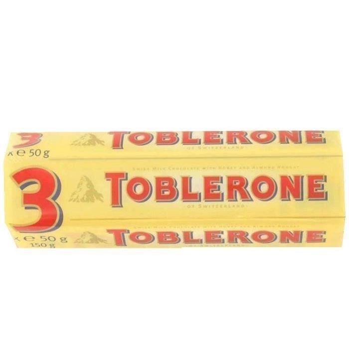 Toblerone Lait 3 x 50 g